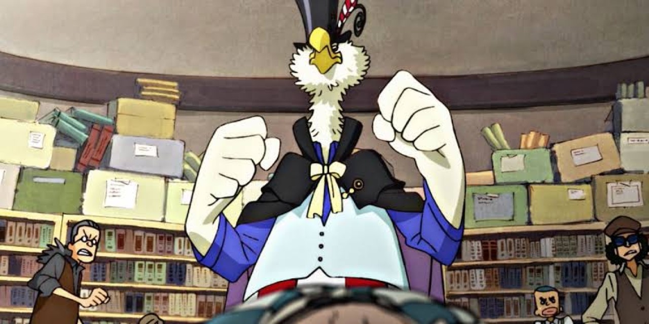 Pimpinan perusahaan surat kabar, Morgan. (Foto: greenscene.co.id)