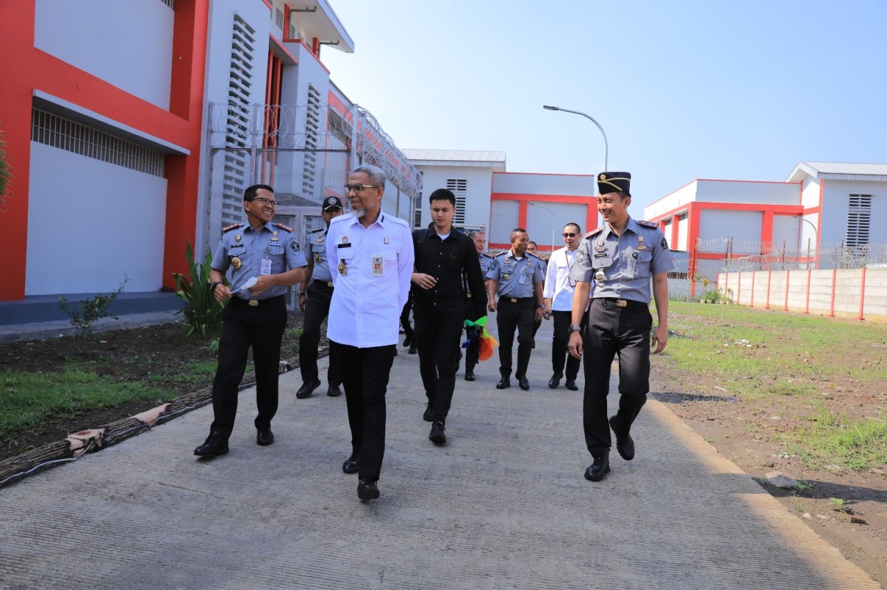 Inspektur Jenderal Kemenkumham, Razilu dalam kegiatan Irjen ADA. (Foto: Kanwil  Kemenkumham Jatim for jatimnow.com))