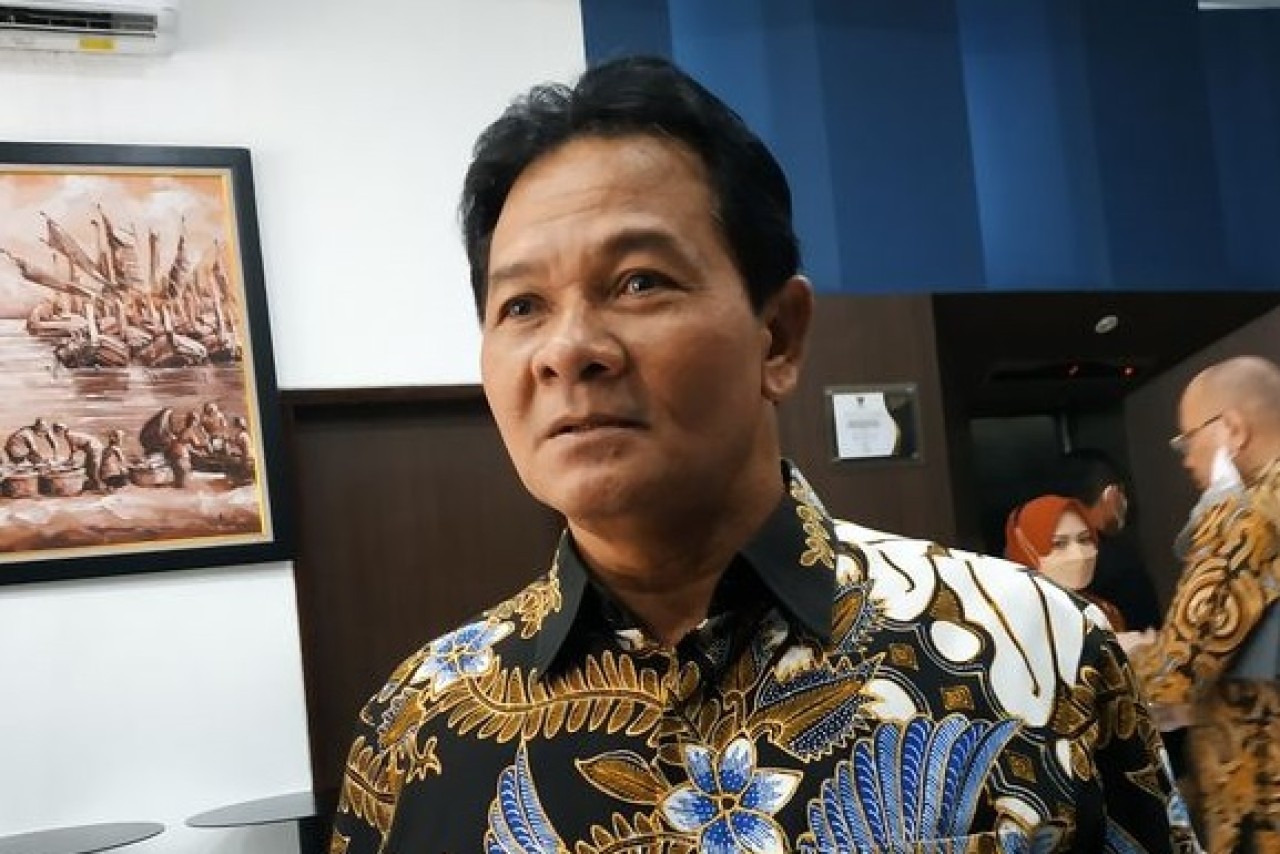 Ketua DKPP Heddy Lugito. (Foto: Miko for jatimnow.com)