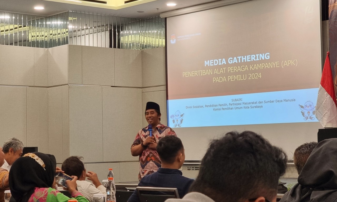 KPU Surabaya Target Tak Ada APK saat Pencoblosan