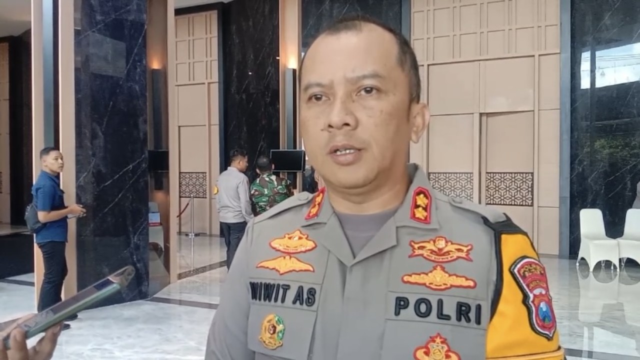Kapolres Blitar AKBP Wiwit Adisatria. (Foto: Yanuar Dedy/jatimnow.com)