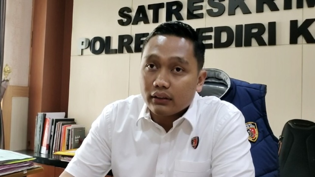 Kasatreskrim Polres Kediri Kota AKP Nova Indra Pratama. (Foto: Yanuar Dedy/jatimnow.com)