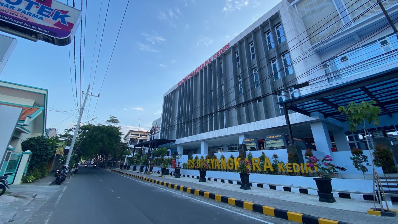 RS Bhayangkara Kediri. (Foto: Yanuar Dedy/jatimnow.com)