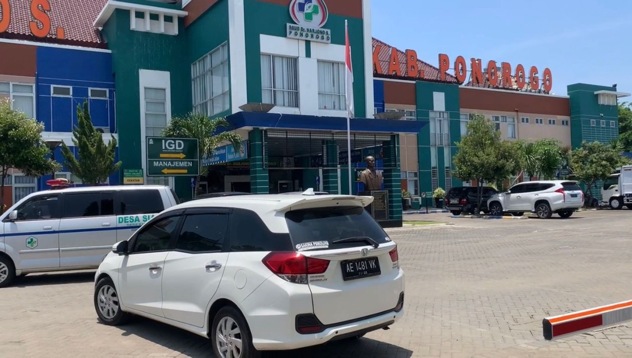 RSUD dr Harjono Ponorogo. Beberapa timses dan KPPS telah konsultasi ke dokter kejiwaan RSUD dr Harjono Ponorogo (Foto: Ahmad Fauzani/jatimnow.com)