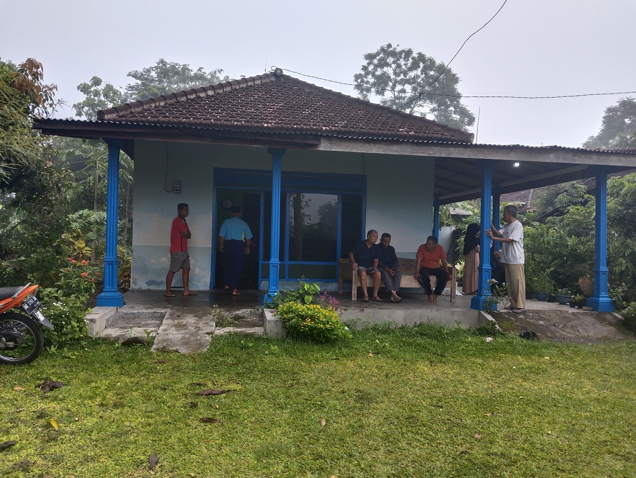 Rumah korban di Desa Kepuhrejo Kecamatan Ngantru, Kabupaten Tulungagung. (Foto: Bramanta Pamungkas/jatimnow.com)