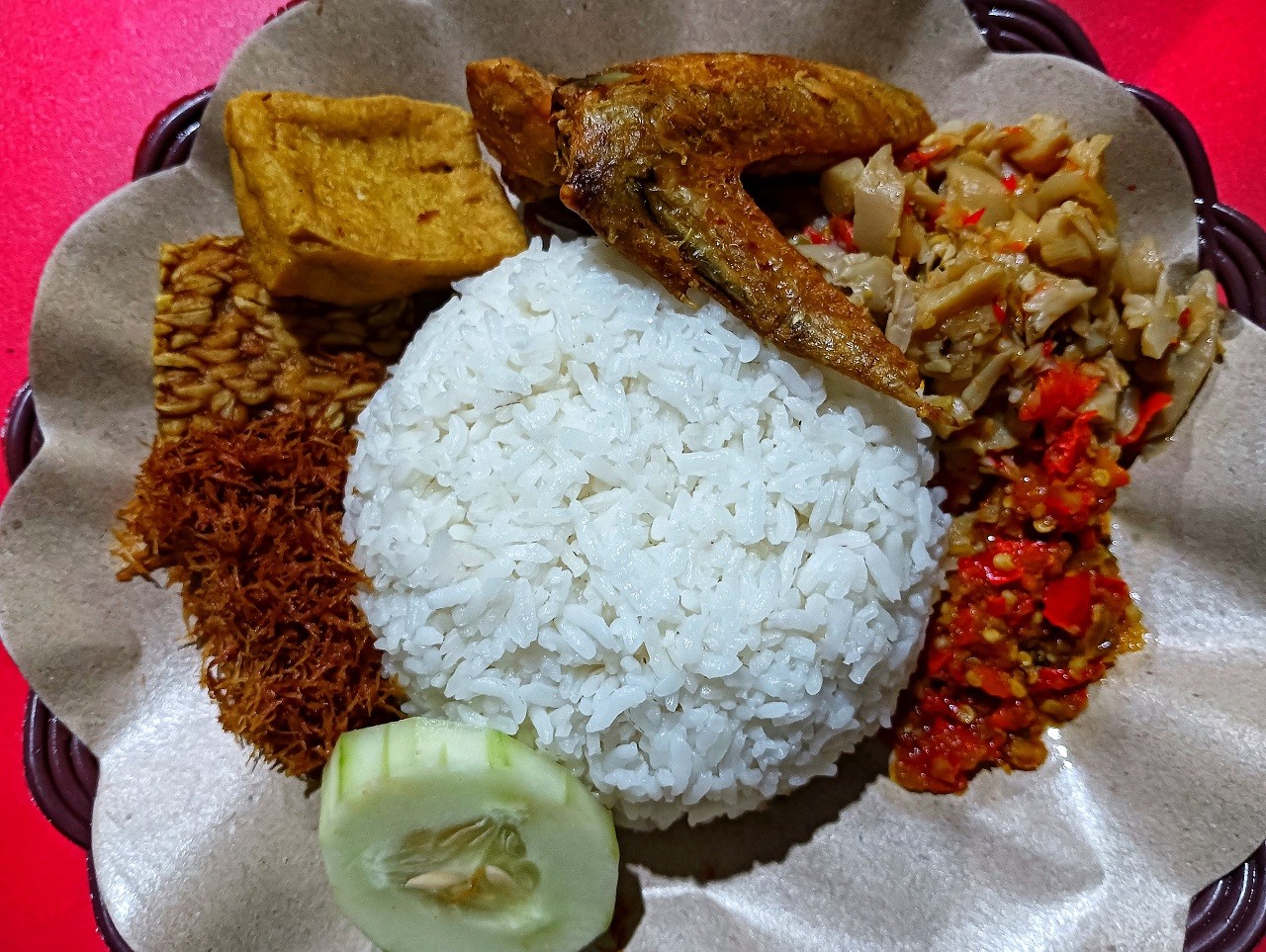 Segho Jamur Bang Deden. (Foto: Ahaddiini HM/jatimnow.com)