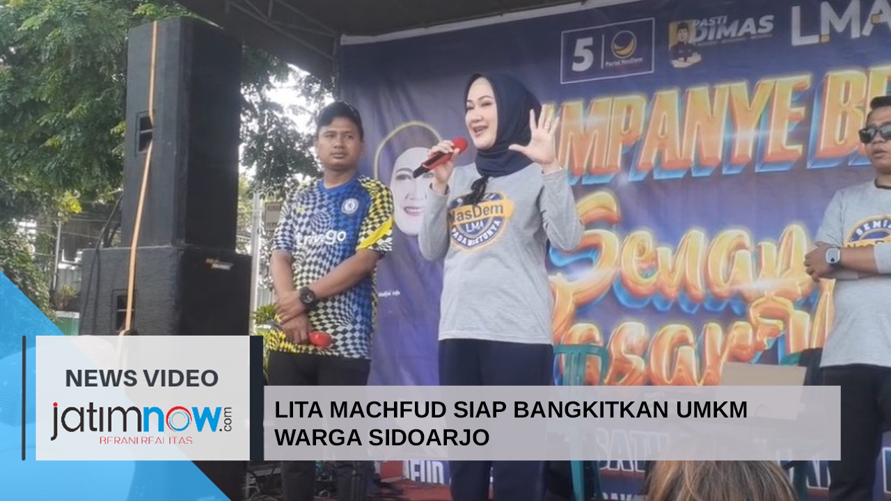 Video: Lita Machfud Siap Bangkitkan UMKM Warga Sidoarjo