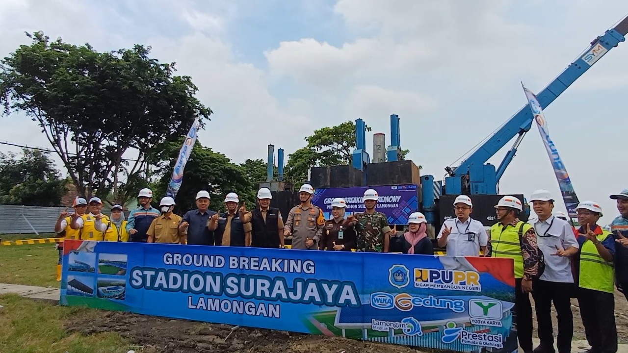 Renovasi Stadion Surajaya Ditarget Rampung Akhir Tahun 2024