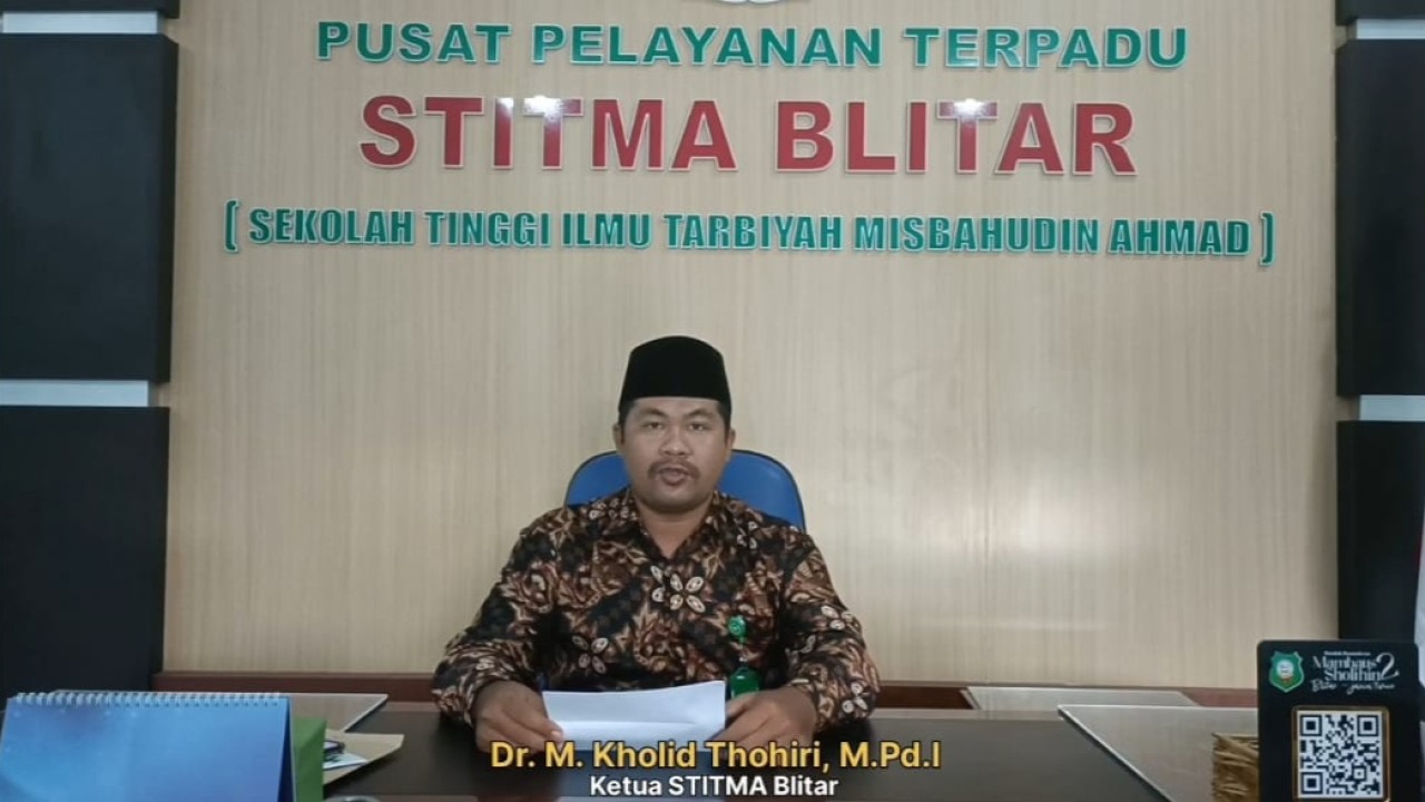 Ketua STITMA Blitar, Kholid Thohiri. (Foto: STITMA Blitar)