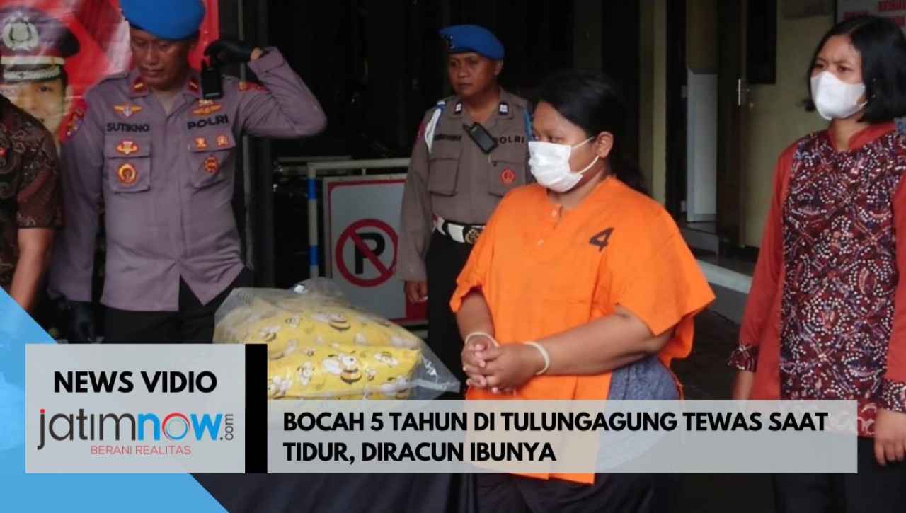 Video: Bocah 5 tahun di Tulungagung Tewas Diracun Ibunya