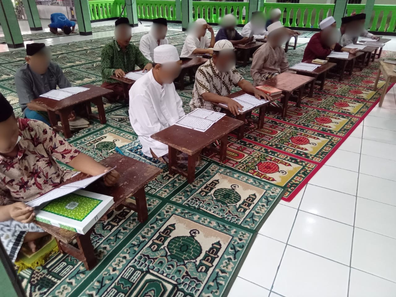 Kegiatan napi di Lapas Kediri. (Foto: Lapas Kediri/jatimnow.com)