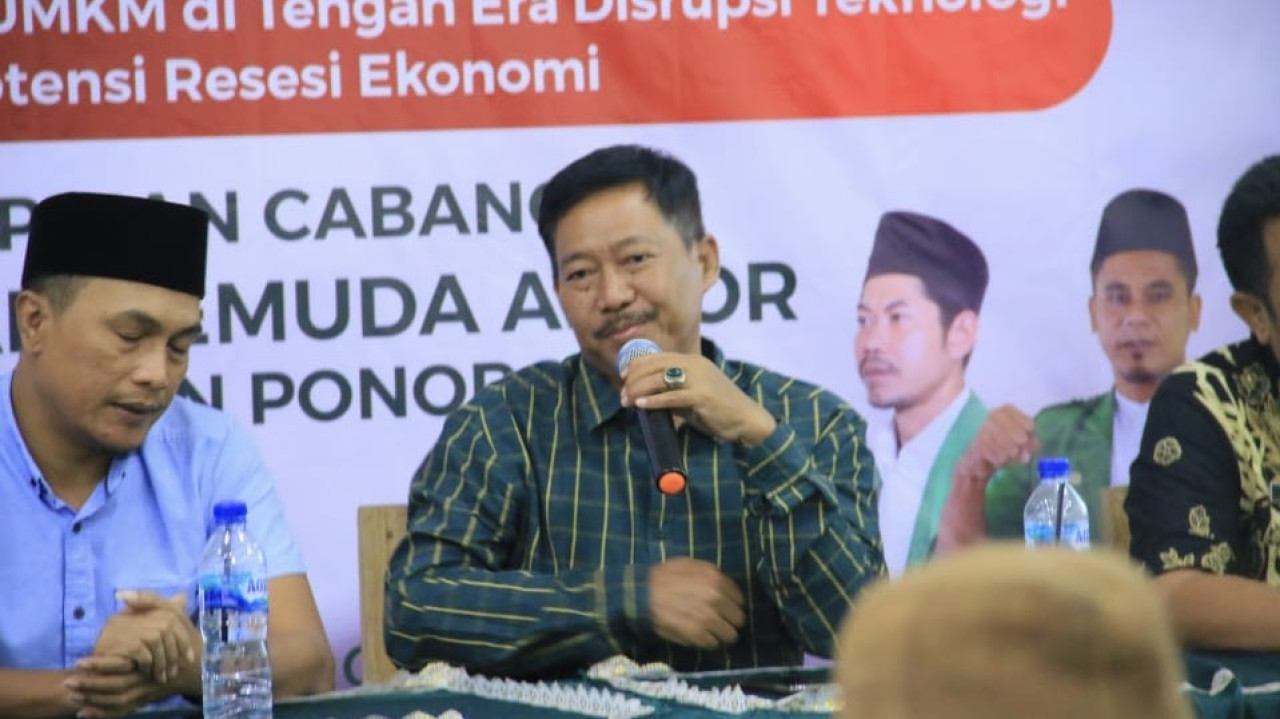 Sekretaris DPC PKB Ponorogo, Dwi Agus Prayitno (Foto: Ahmad Fauzani/jatimnow.com)