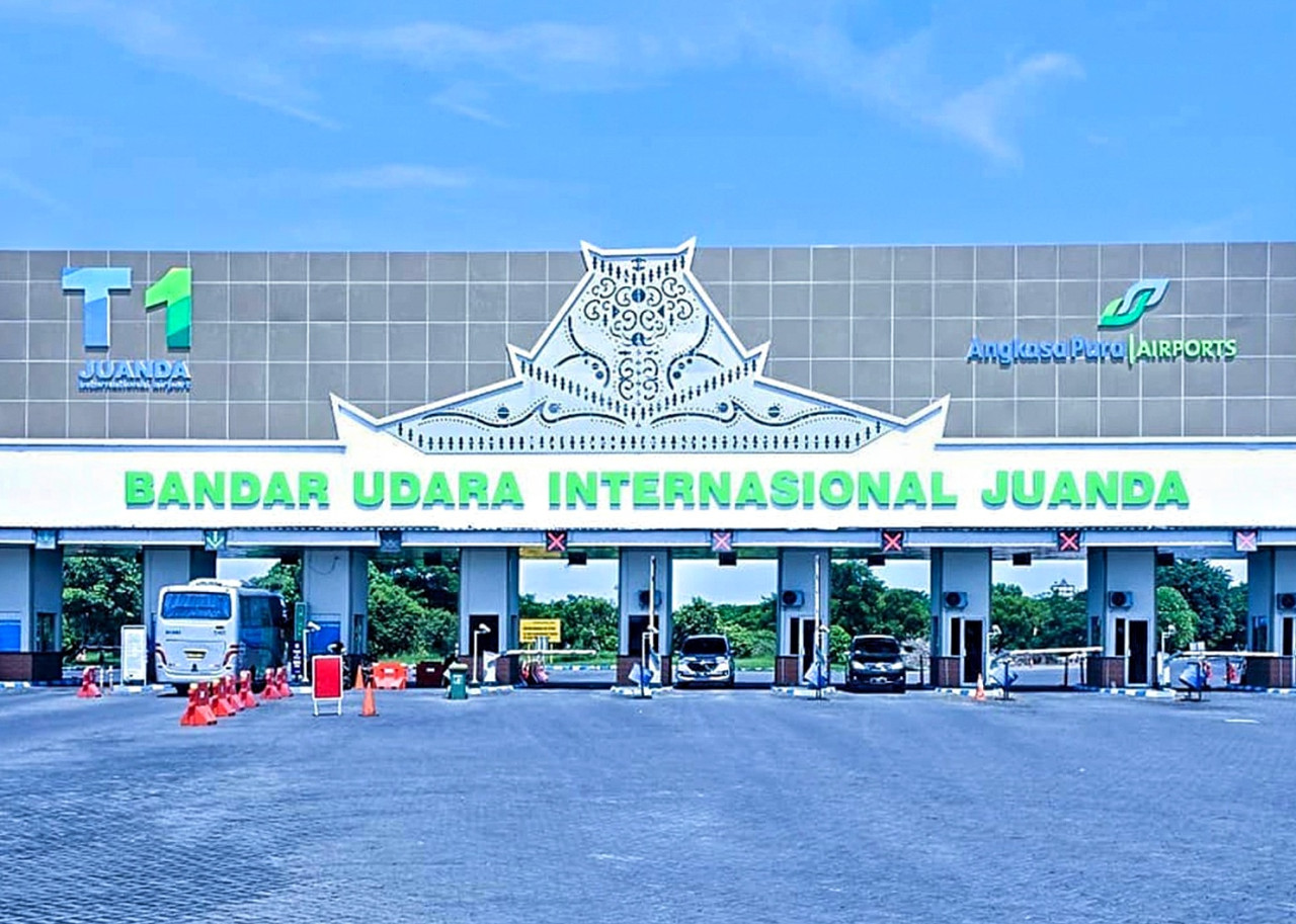 Bandara International Juanda Sidoarjo. (Foto: Ari Ponang for jatimnow.com).