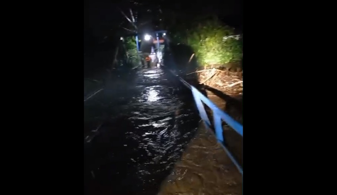 Banjir Kiriman Kembali Rendam 2 Desa di Kecamatan Dringu Probolinggo