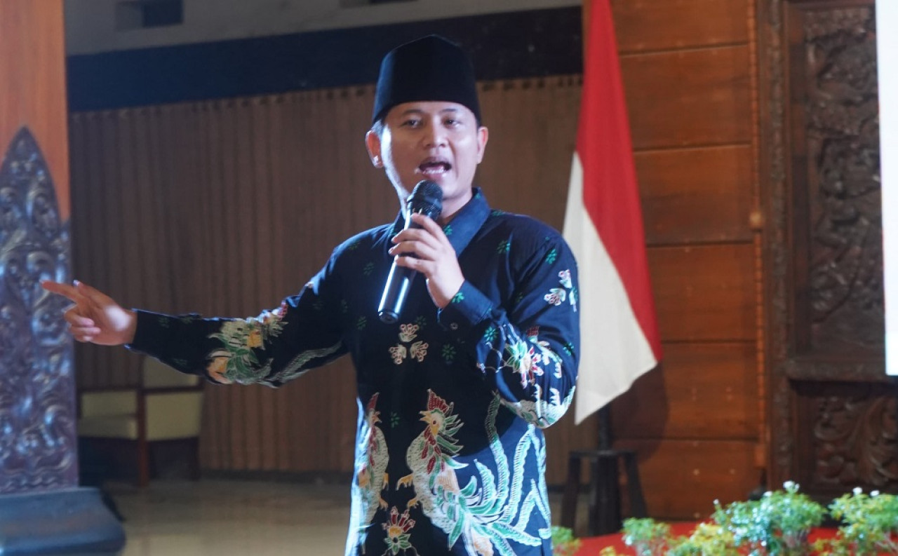 Bupati Trenggalek Mocahamd Nur Arifin saat meresmikan branding baru. (Foto: Prokopim Trenggalek)