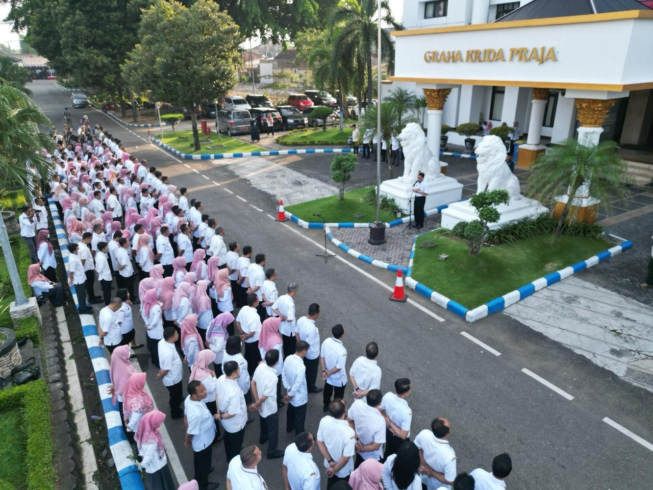 CPNS Pemkab Ponorogo. (Foto: Ahmad Fauzani/jatimnow.com)