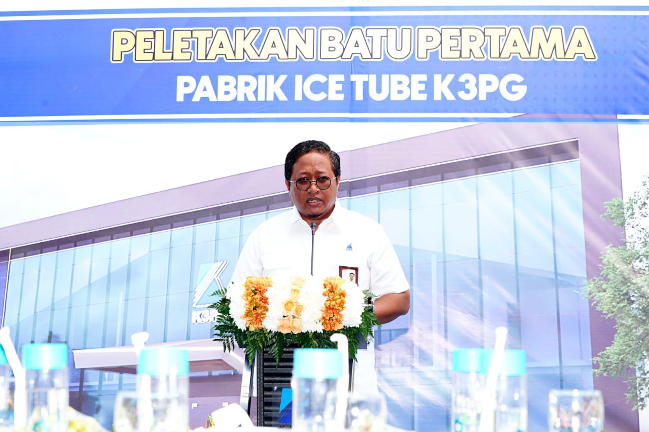 Strategi Hilirisasi K3PG Dirikan Pabrik Ice Tube di Gresik