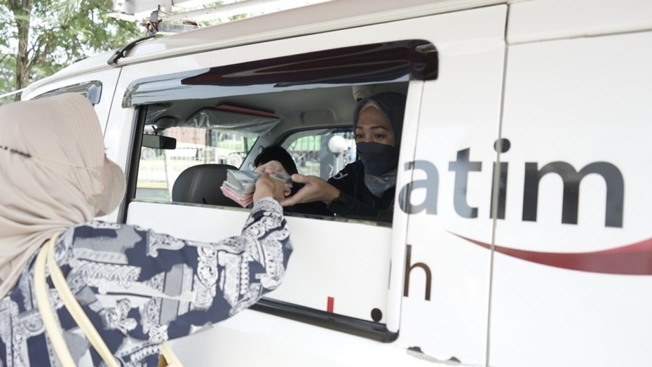 Ilustrasi penukaran uang. (Foto: BI Kediri/jatimnow.com)