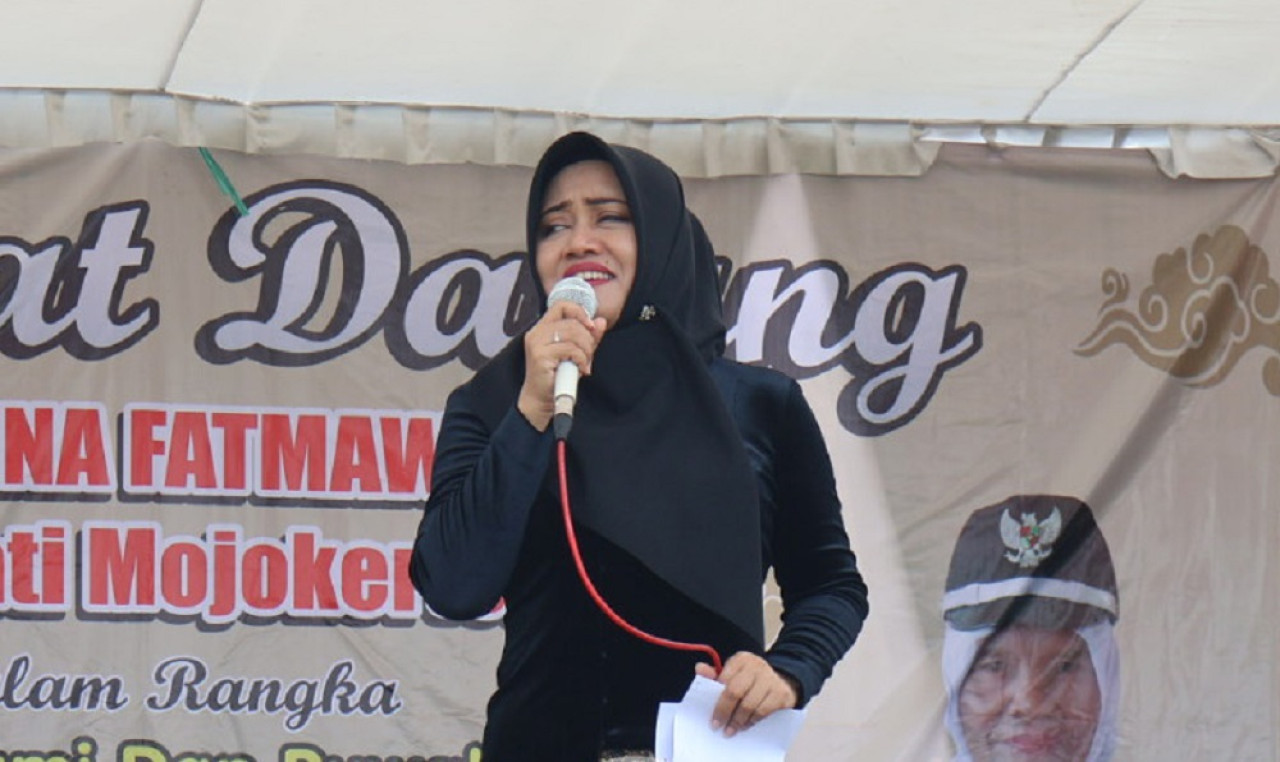 Bupati Mojokerto Ikfina Fahmawati. (Foto: Diskominfo Kab. Mojokerto)