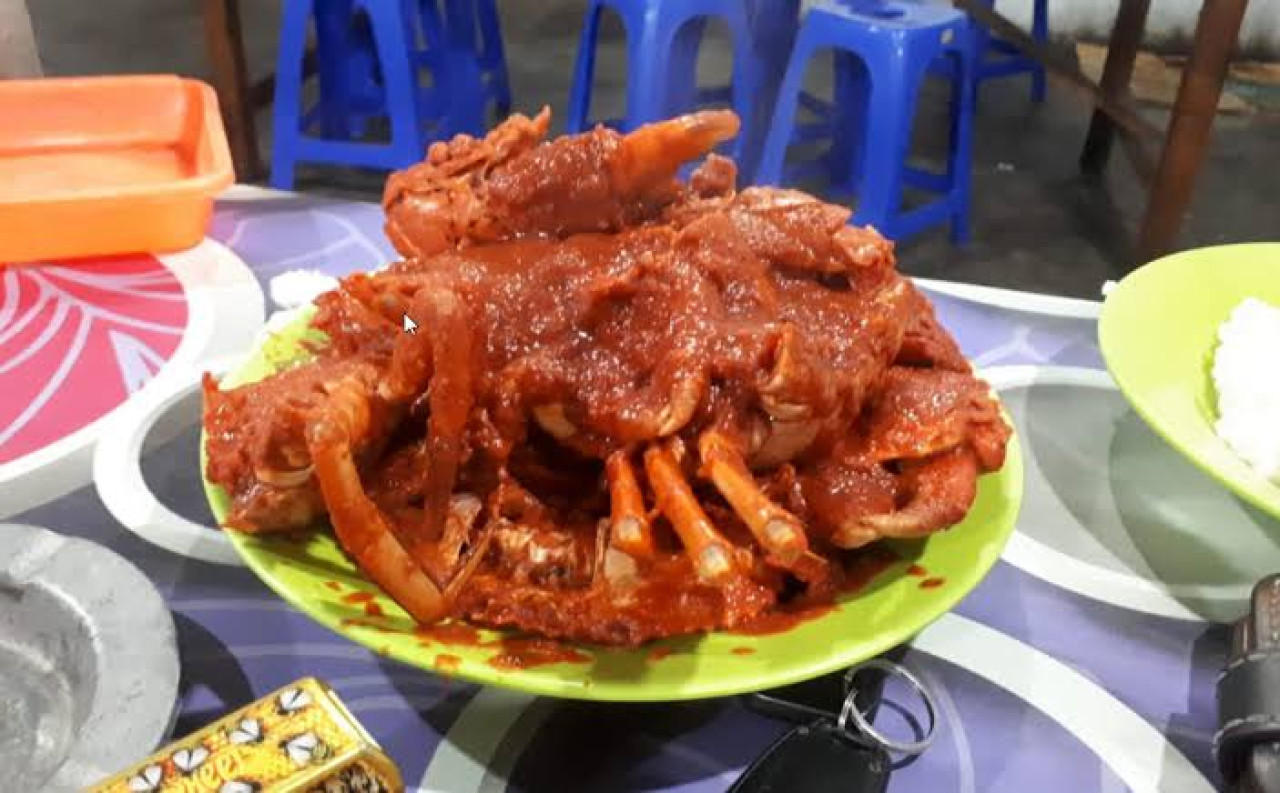 Kepiting olok. (Foto: camerawisata.com)