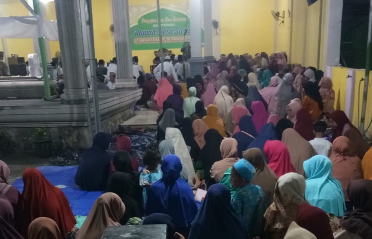 Suasana megengan menyambut Ramadan di Probolinggo. (Foto: Haryo Agus jatimnow.com)
