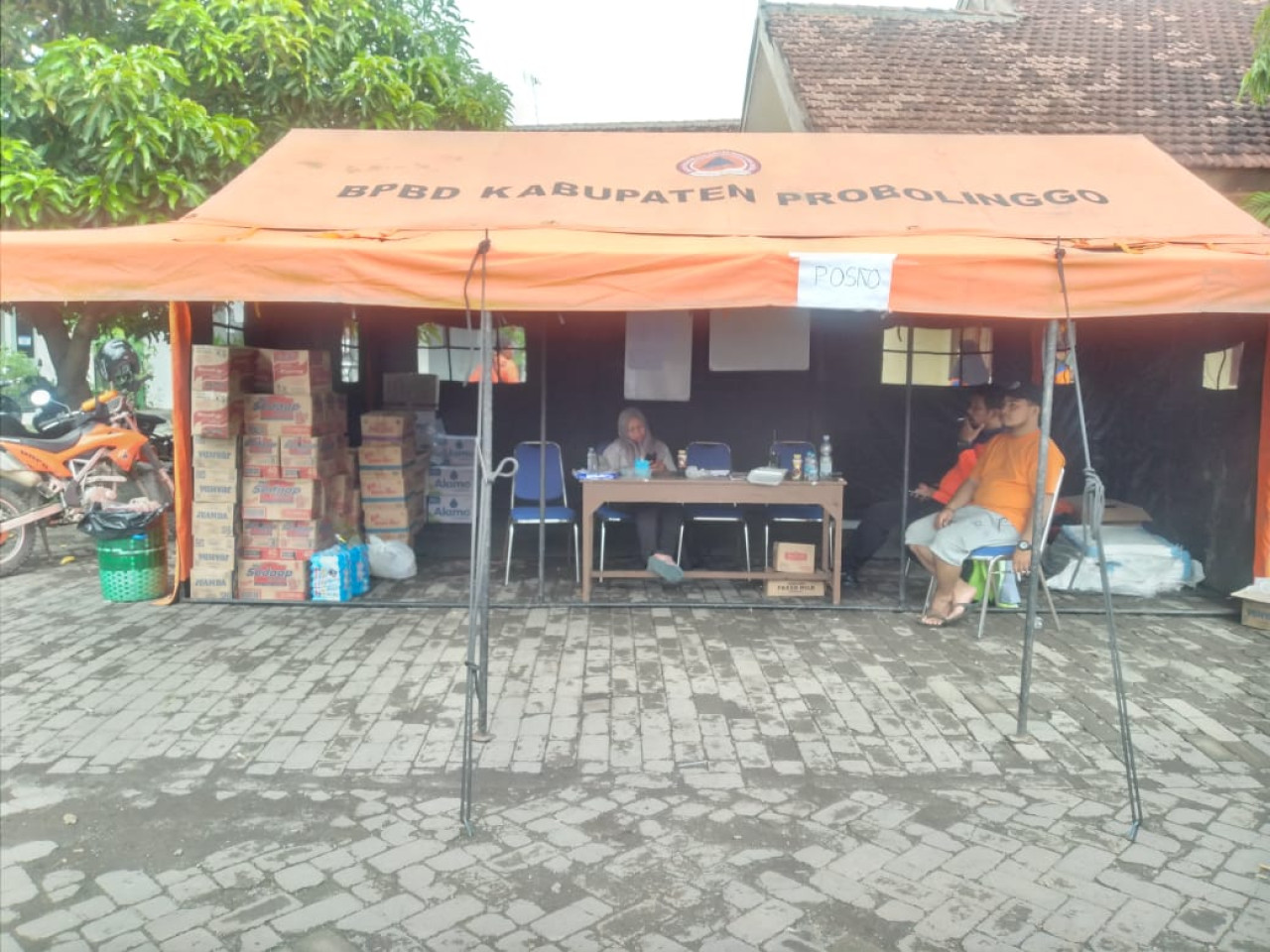 Waspada Banjir Susulan, Posko Darurat Banjir Dringu Probolinggo Diperpanjang