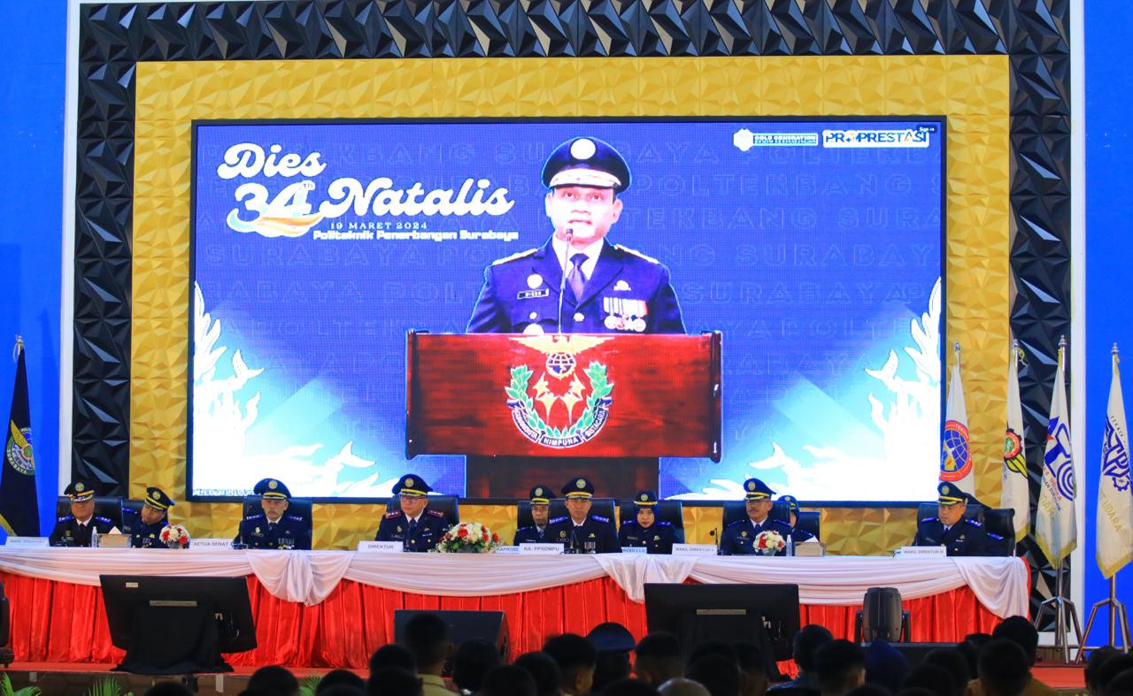 Dies Natalis ke-34, Ini Pesan Direktur Poltekbang Surabaya