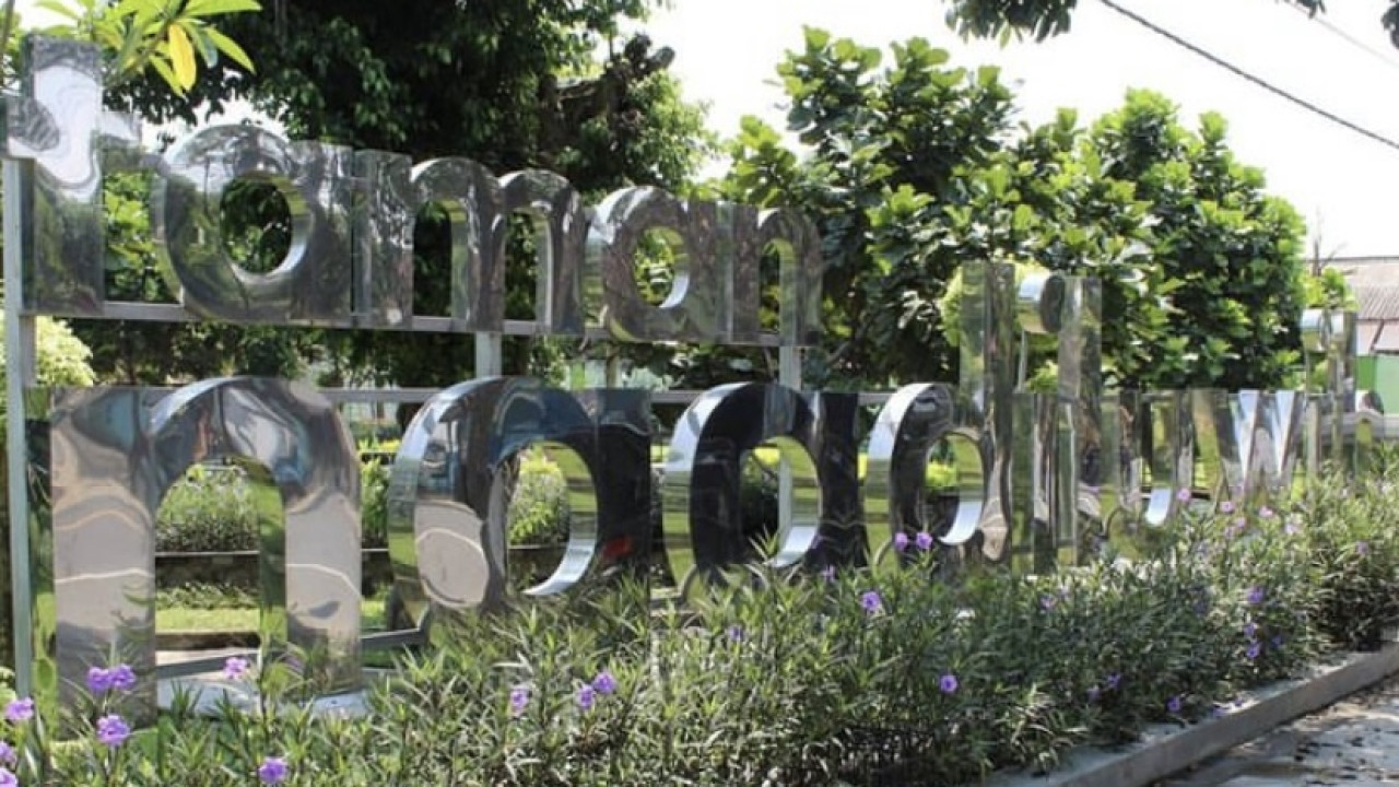 Ilustrasi Taman Ngadiluwih Kediri. (Instagram @dlh_kabkediri)