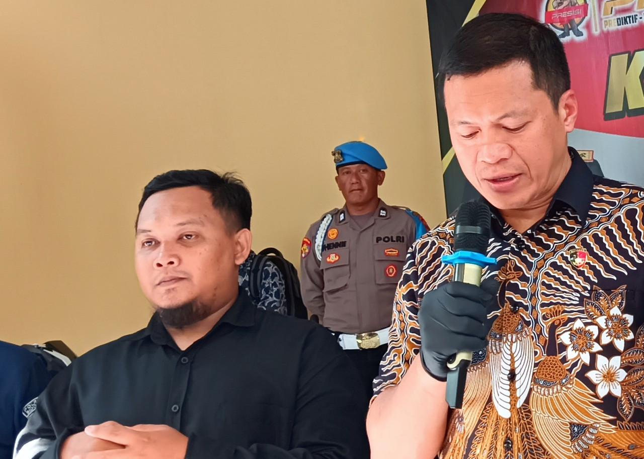 Kasatreskrim Polresta Sidoarjo Kompol Agus Sobarnapraja. (Foto: Ahaddiini HM/jatimnow.com.