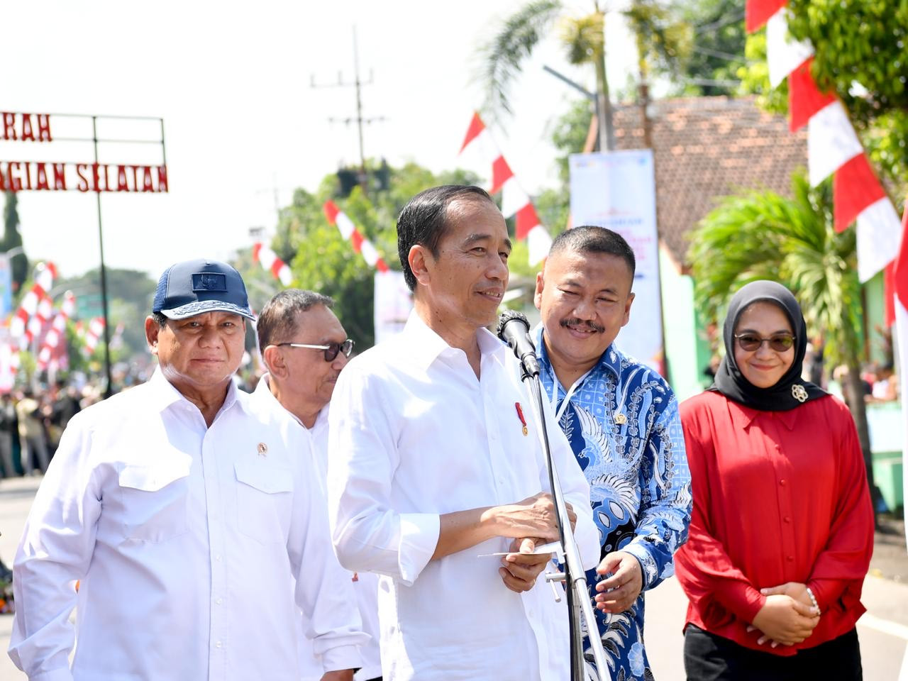 Presiden Joko Widodo saat memberikan keterangan pers (Foto: Biro Pres for jatimnow.com))