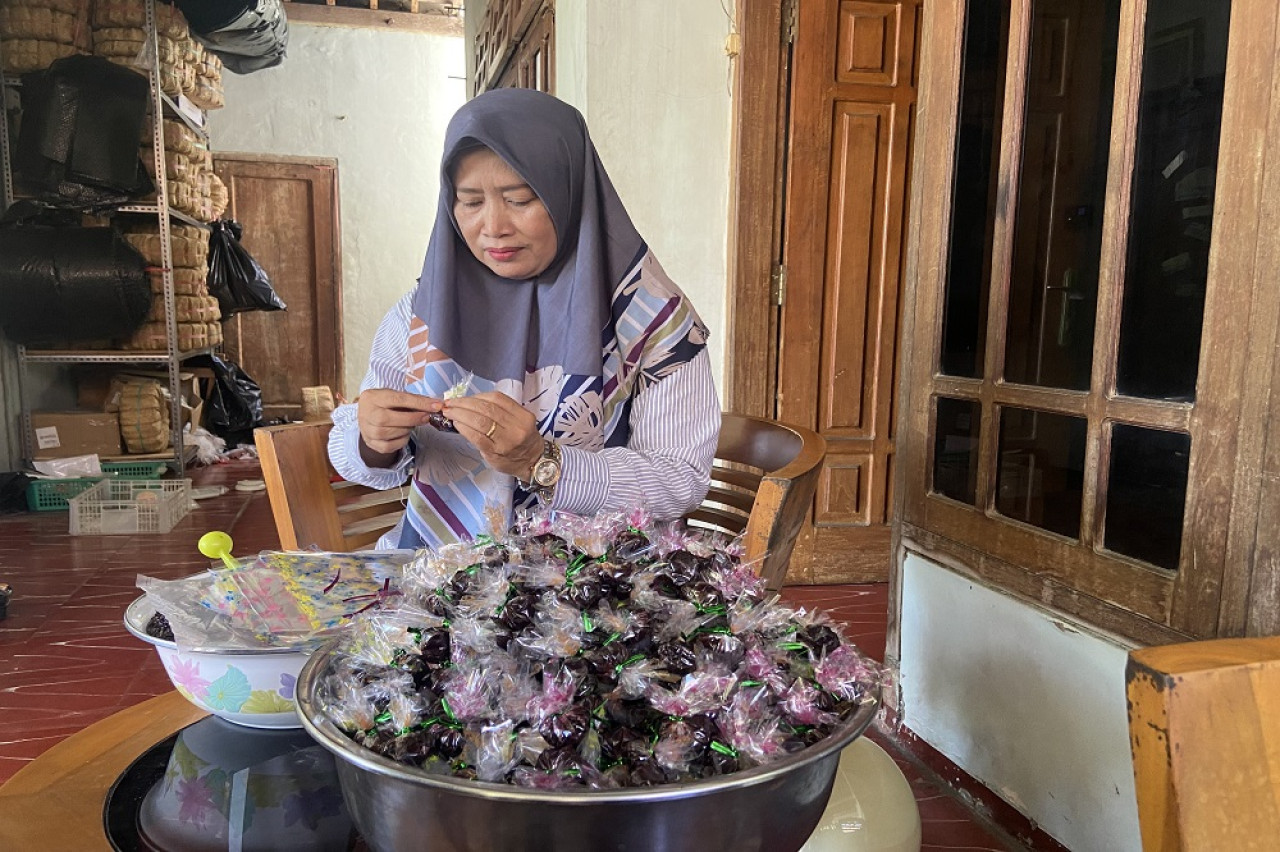 Madumongso khas Ponororogo. (Foto: Ahmad Fauzani/jatimnow.com)