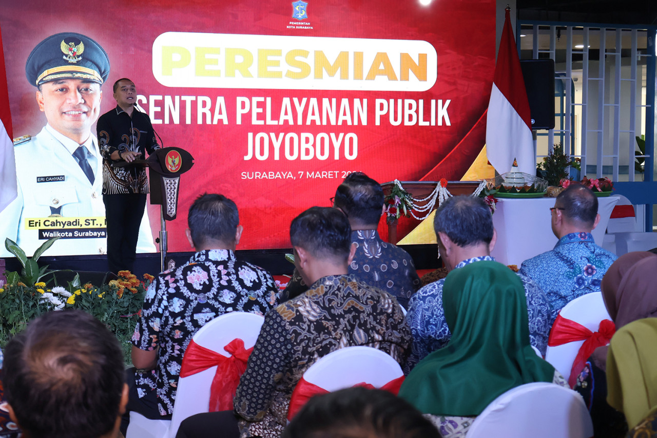 Suasana sentra pelayanan publik di Joyoboyo (foto: Humas Pemkot Surabaya for jatimnow.com)