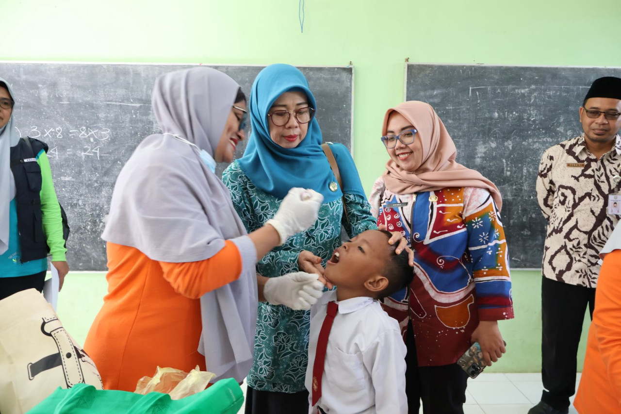Capaian Sub PIN Polio Putaran 2 Jatim Tembus 105,93 Persen