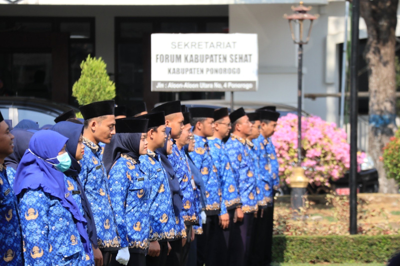 Ilustrasi ASN Ponorogo. (Foto: Pemkab Ponorogo for jatimnow.com)