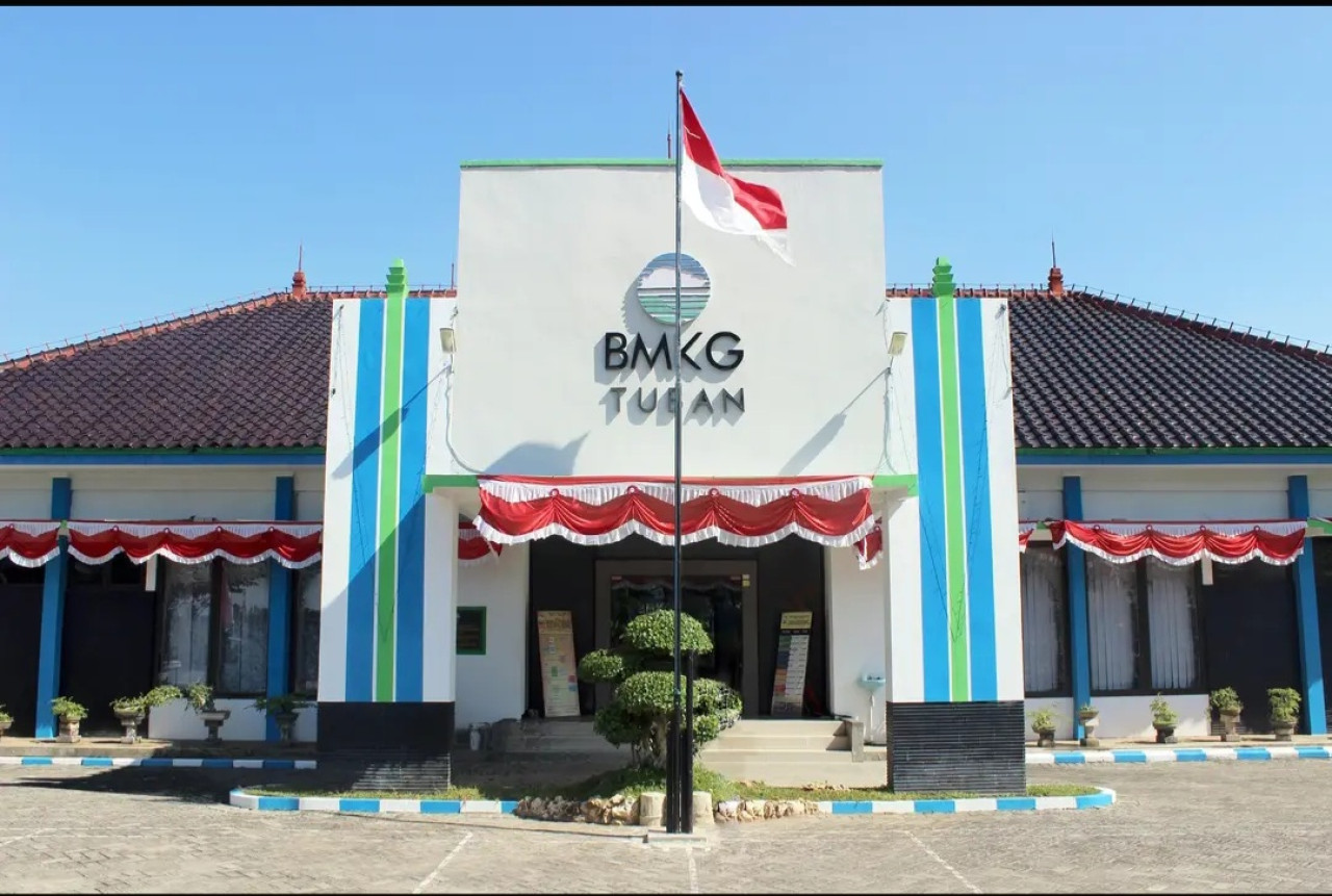 Kantor BMKG Stasiun Metereologi Tuban, Jawa Timur. (Foto : Medsos BMKG Tuban)