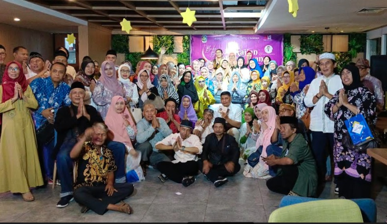 Buka Bersama Alumni SMPN 12 Surabaya, Bertabur Doorprize Emas Antam