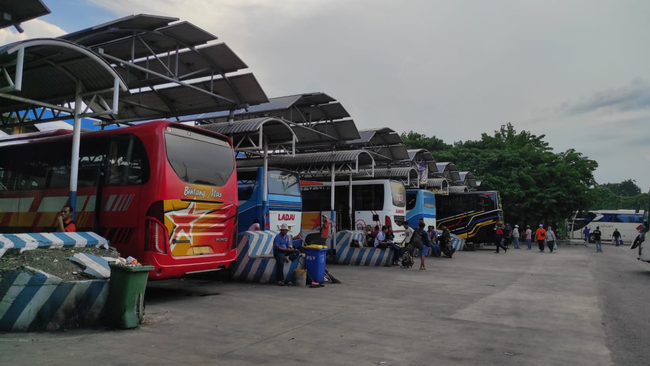 Persiapan Terminal Purabaya Sidoarjo Antisipasi Arus Mudik Lebaran 2024