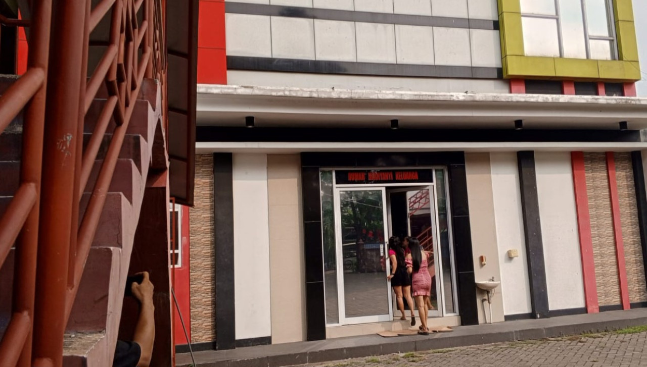 Salah satu lokasi rumah bernyanyi di Lamongan. (Foto : Adyad Ammy Iffansah/jatimnow.com)