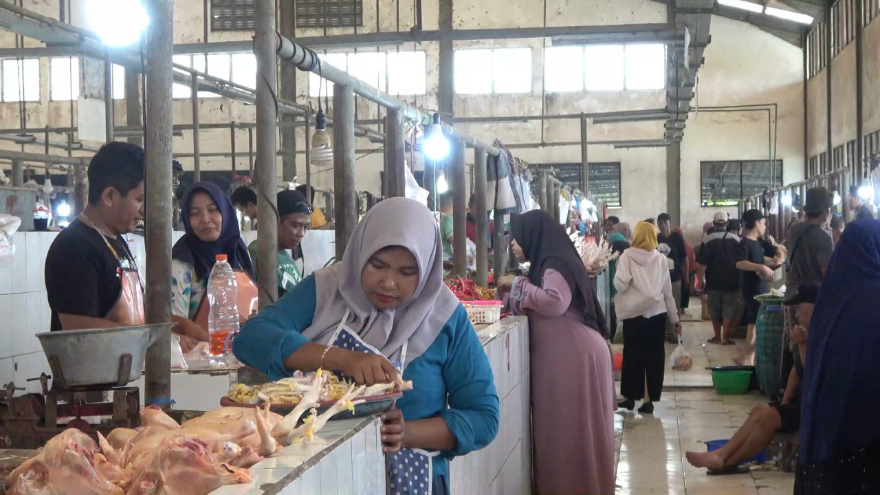 Harga Daging Ayam di Lamongan Naik Susul Telur
