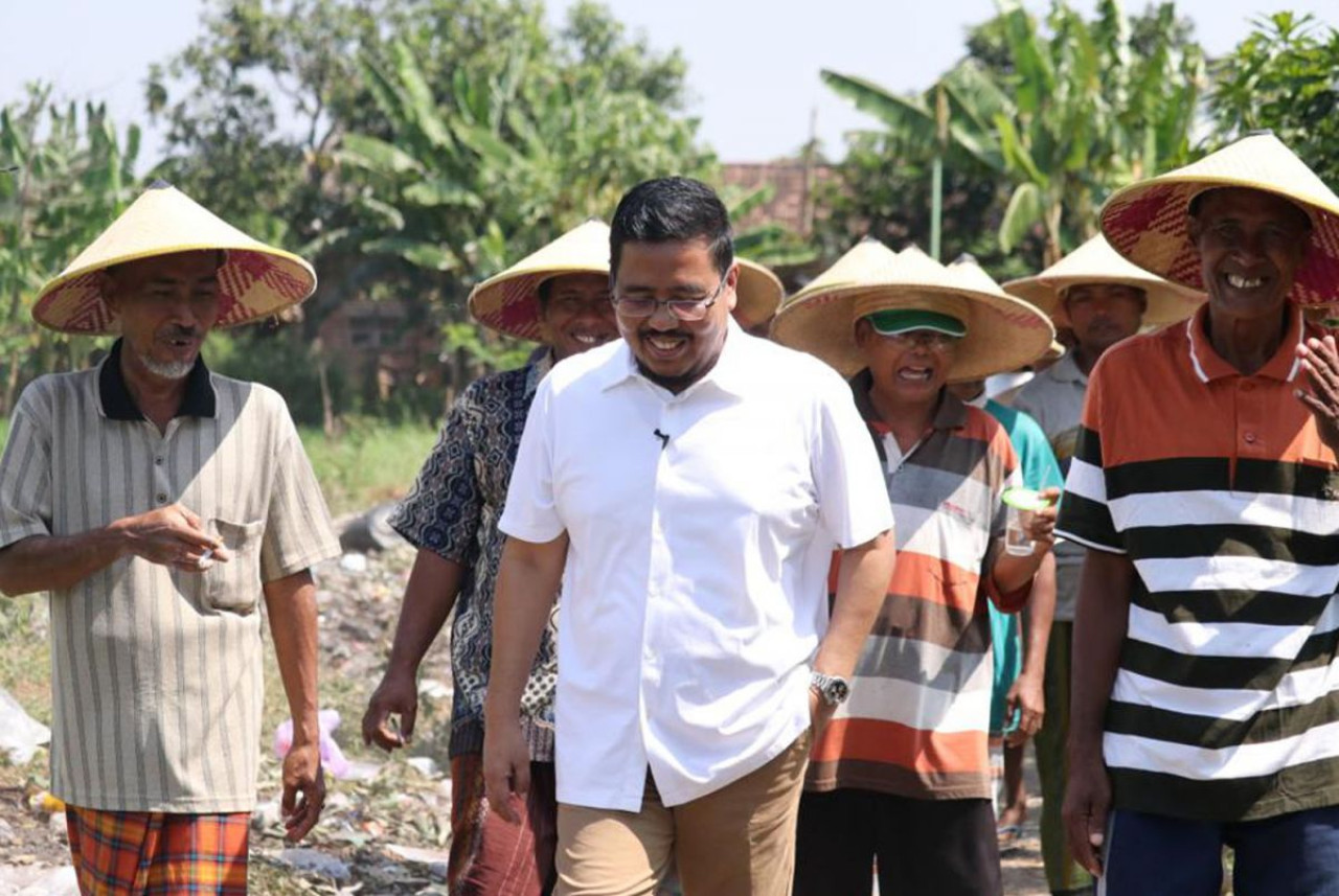Anwar Sadad, pria yang masuk bursa 3 besar Cagub Jatim 2024 bersama petani Pasuruan. (Foto: dok. jatimnow.com)