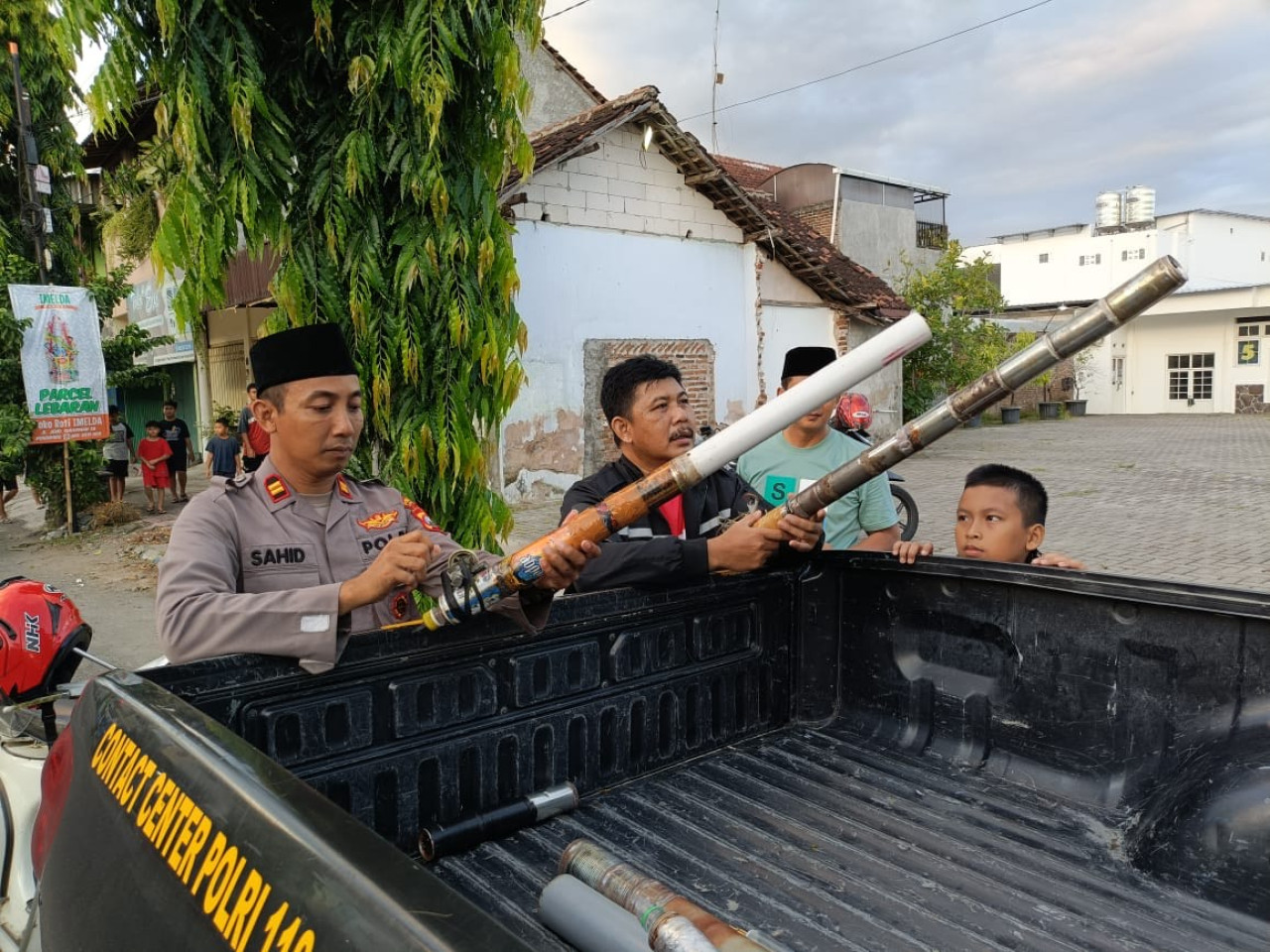 Bocil Bermain Meriam Spiritus di Pasar Pon Ponorogo saat Subuh, Lho Heh!