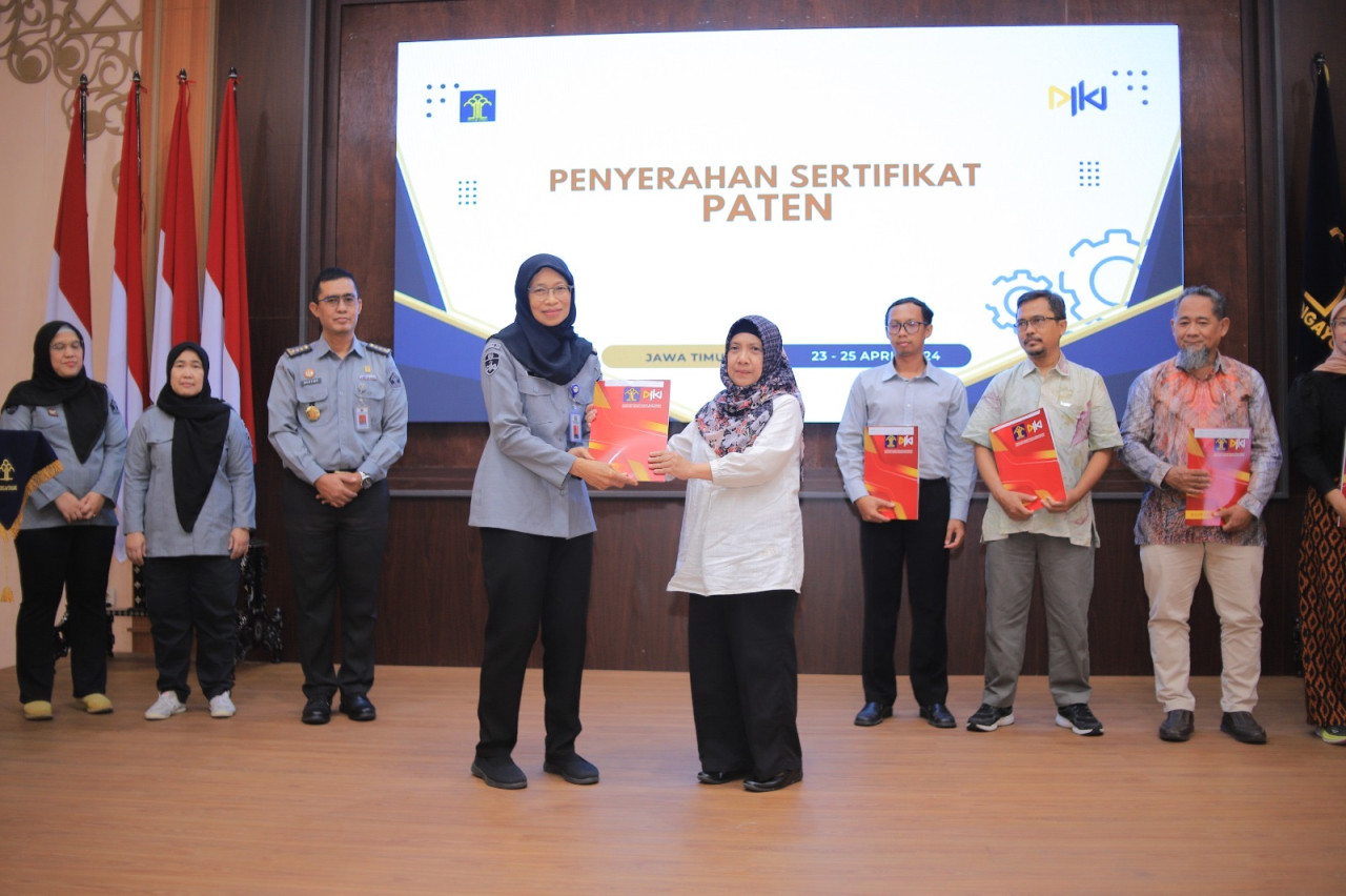 Program Patent One Stop Service (OSS), Kanwil Kemenkumham Jatim. (Foto: Humas Kemenkumham Jatim/jatimnow.com)