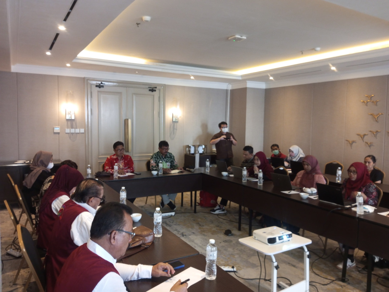 Pertemuan Disbudparpora dengan Kemendikbud beberapa waktu lalu. (Foto: Disbudparpora Ponorogo)