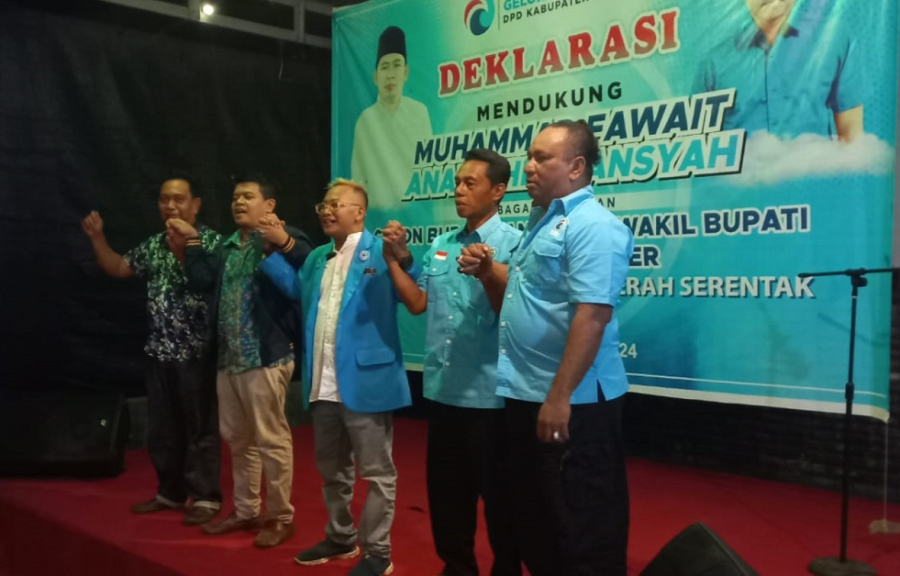 Partai Gelora Deklarasi Dukung Gus Fawait - Anang Hermansyah Maju Pilbup Jember