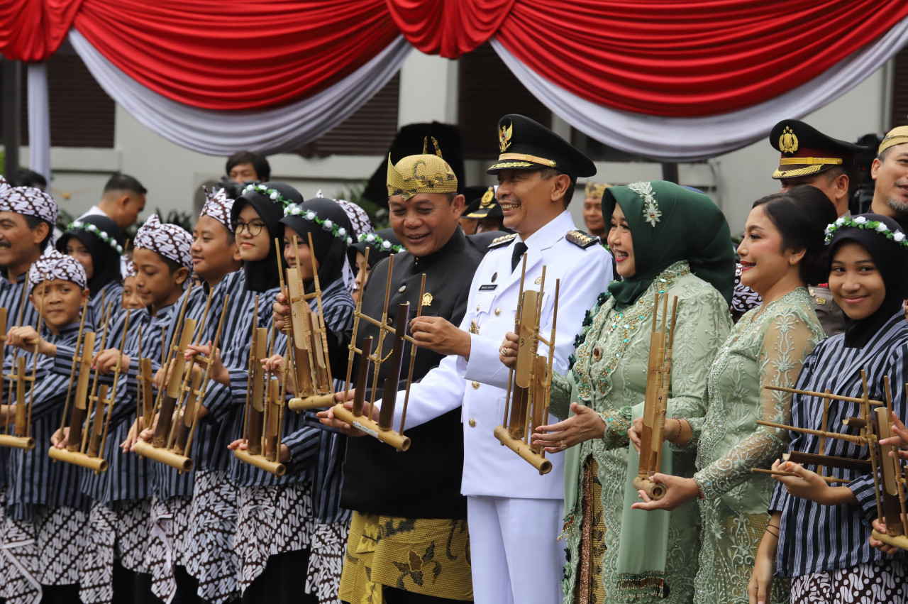 Peringatan HUT ke-110 Kota Malang terjadi Senin (1/4/2024), kemarin di Balai Kota Malang. (Foto: Prokopim Pemkot Malang)