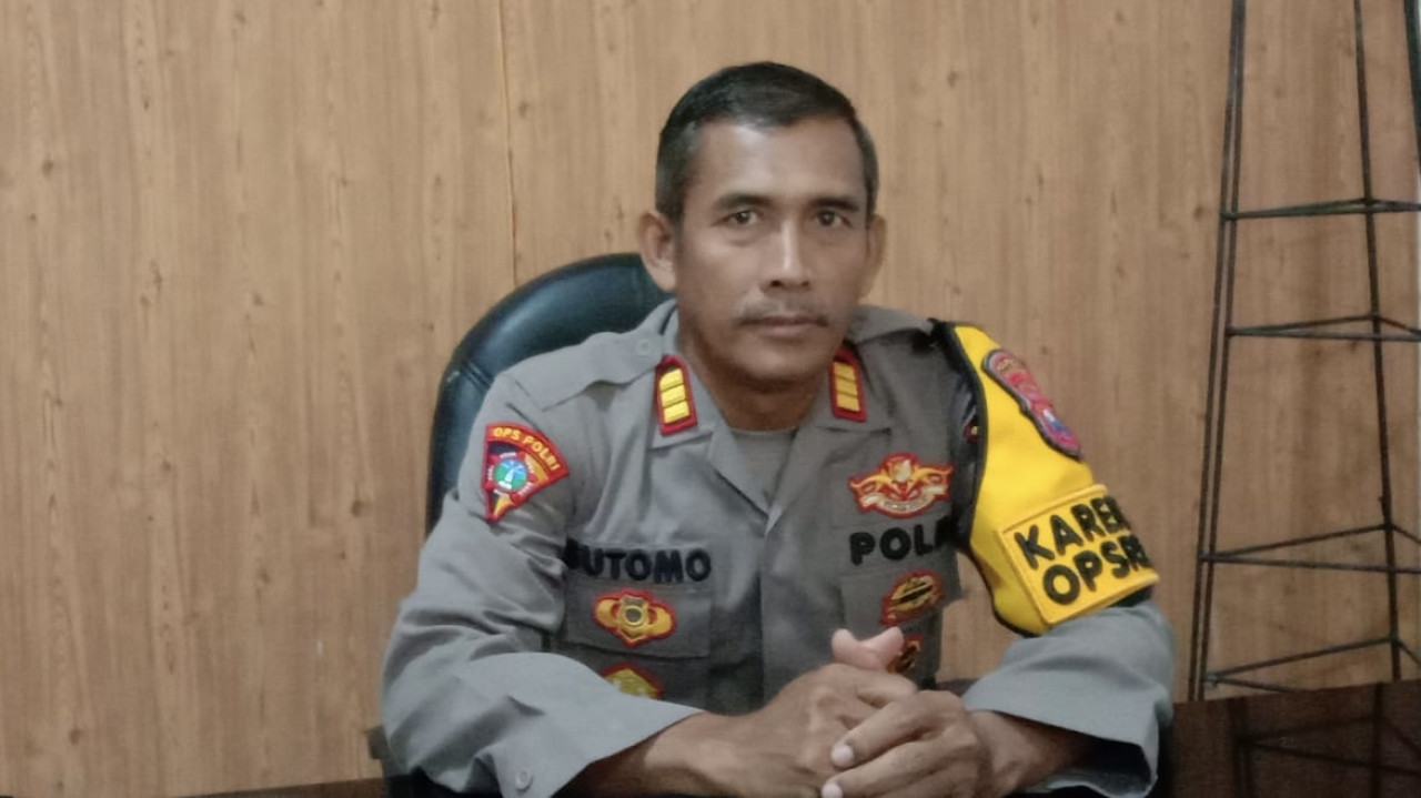 Kabag Ops Polresta Malang Kota, AKP Sutomo. (Foto: Gerhana/jatimnow.com)