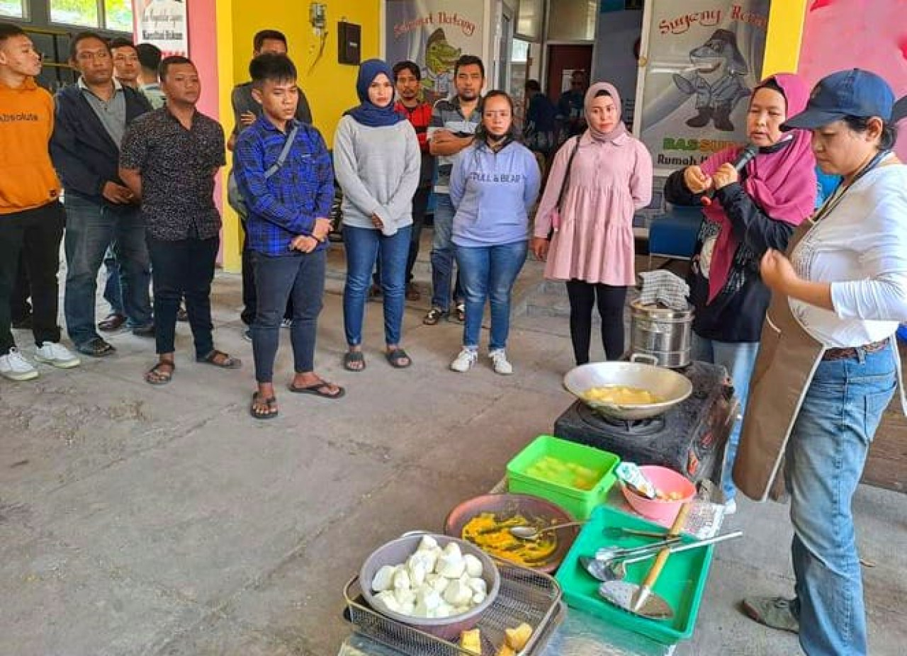 Kegiatan Sekolah Alam Raya Boneka Tanah. (Instagram SAR-BT)