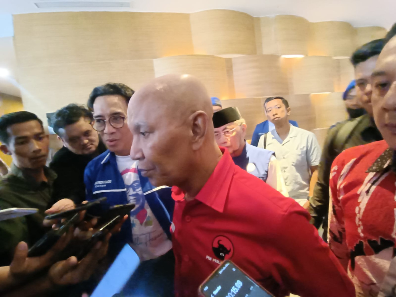 Said Abdullah saat hadir di forum Halal Bihalal dan Rakorwil Pilkada 2024 (Foto: Ni'am Kurniawan/jatimnow.com)