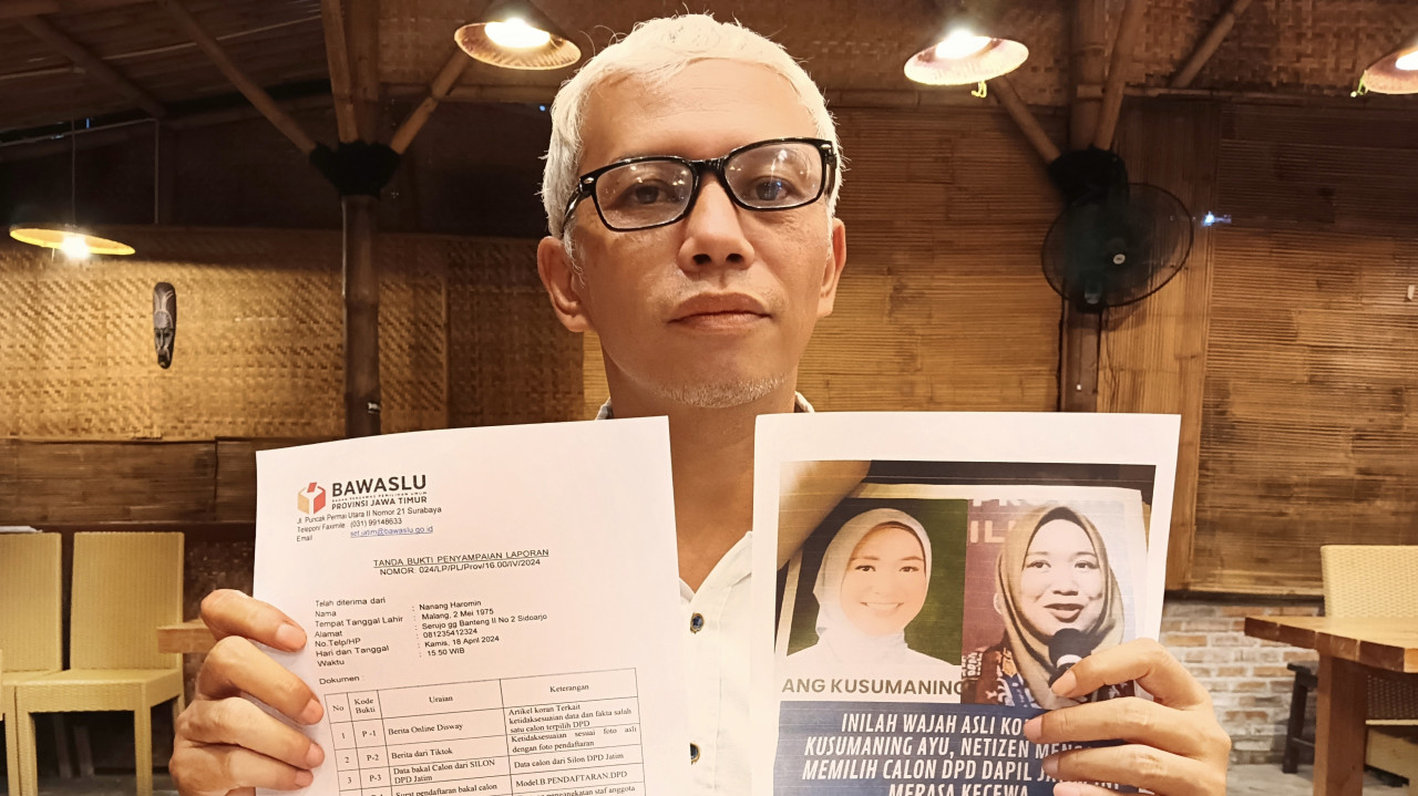 Nanang Haromain, salah satu anggota tim advokasi JaDI. (Foto: Ahaddiini HM/jatimnow.com)