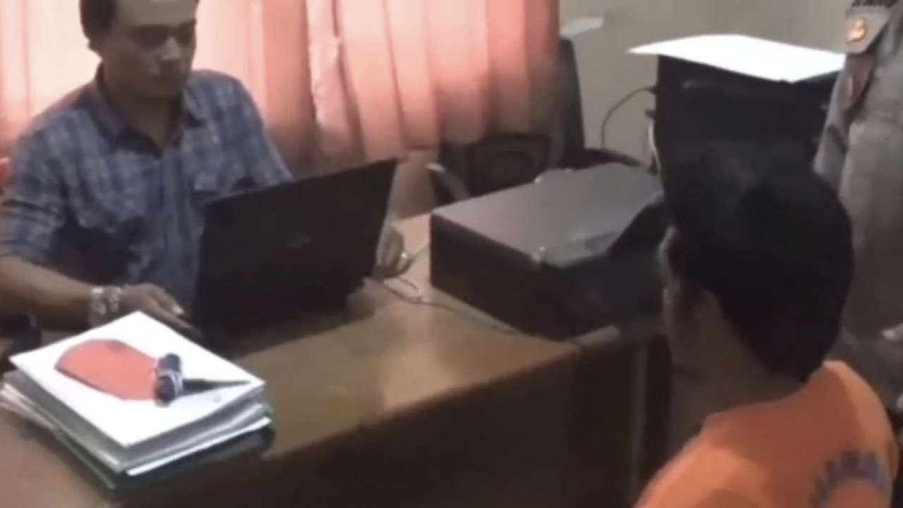 Polsek Arosbaya Bangkalan Tangkap Maling Motor asal Surabaya